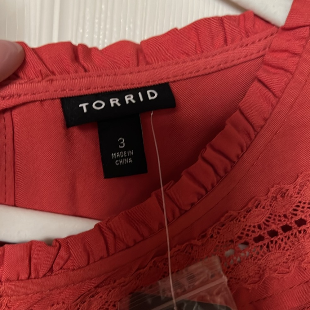 Torrid Pintuck Detail Top - Picture 8 of 9